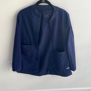Figs bellery scrub jacket